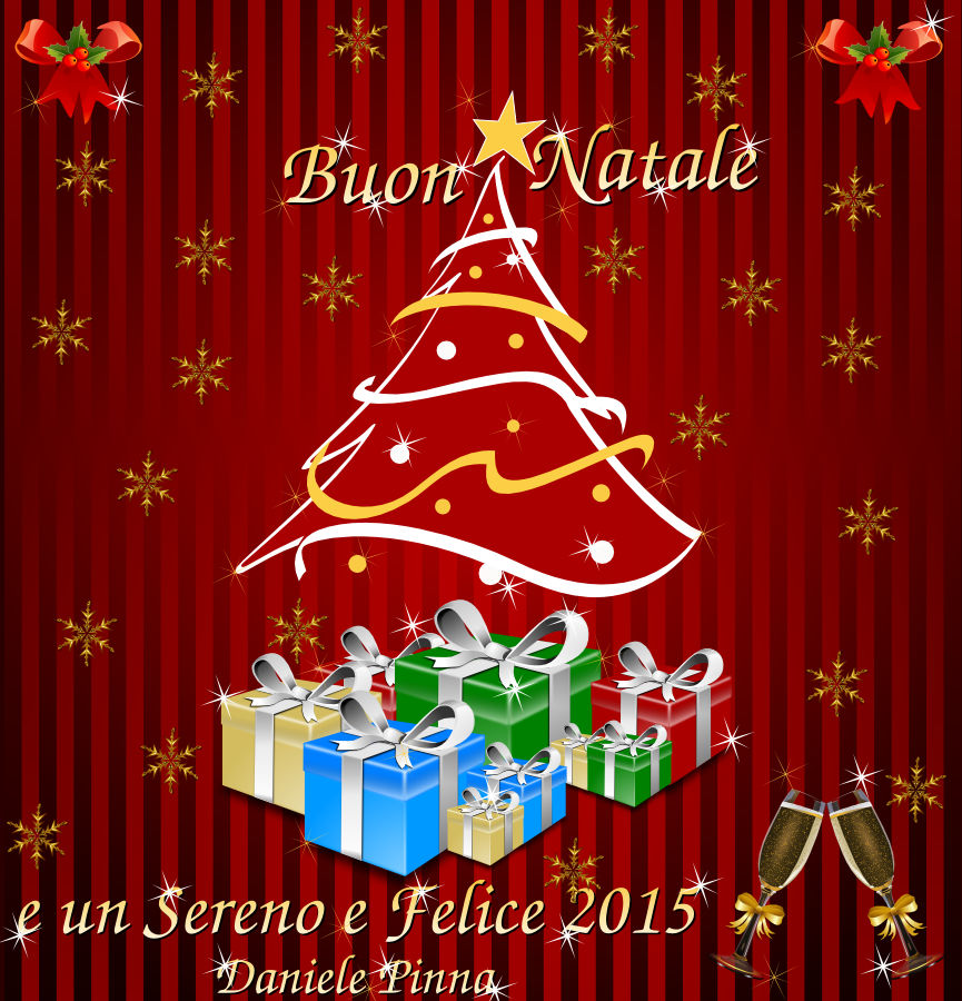 Auguri di Buon Natale e un Sereno e Felice 2015