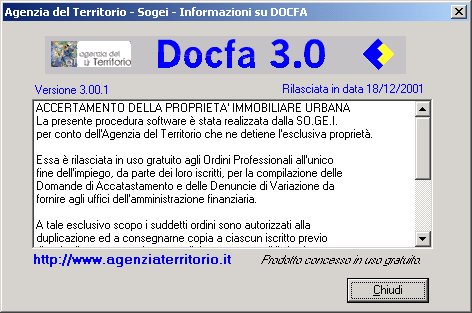 SCARICA DOCFA ULTIMA VERSIONE